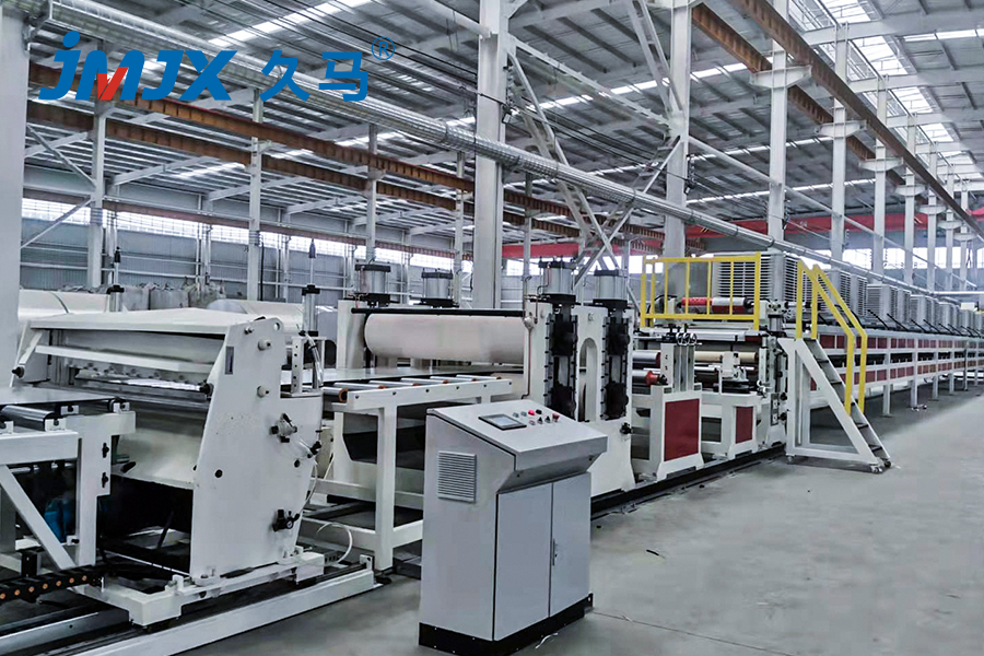 Linia do produkcji niskotemperaturowej ACP z 2 rolkami PE Linia do produkcji niskotemperaturowej ACP z 2 rolkami PE